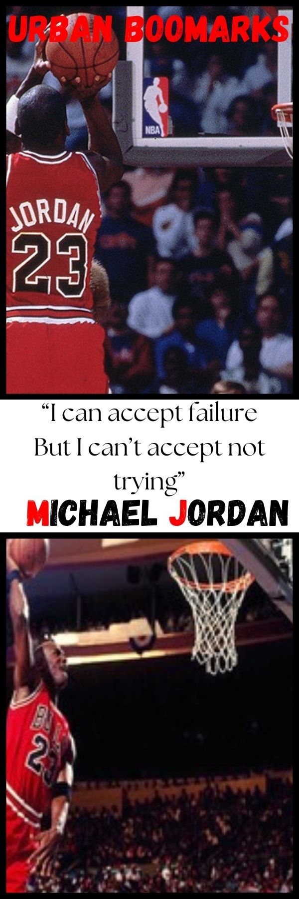 MICHAEL JORDAN BULLS URBAN BOOKMARK