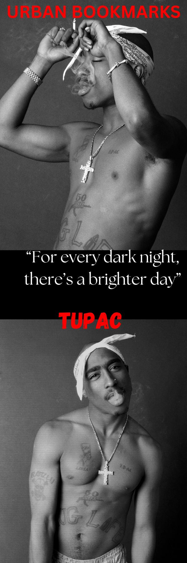 TUPAC URBAN BOOKMARK